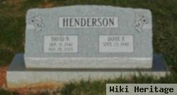 David N. Henderson