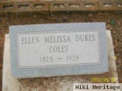 Ellen Melissa Dukes Coley