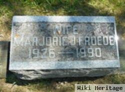 Marjorie J. Radloff Froede