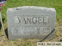 John M Vangee