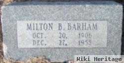 Milton Bowman Barham