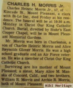 Charles Heinric Morris, Jr