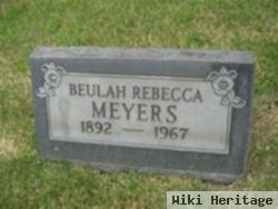 Beulah Rebecca Martin Meyers