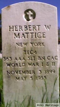 Herbert W. Mattice