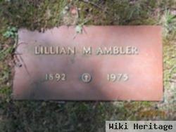 Lillian M Monk-Adams Ambler