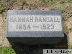 Hannah A Field Randall