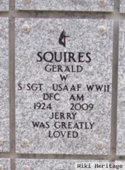 Gerald W "jerry" Squires