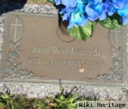 Joseph David "j D" Andrews, Sr