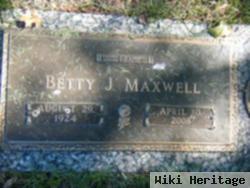 Betty J Knight Maxwell