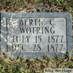 Bertie C. Wotring