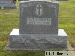 Paul E Knapke