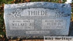 Willard J Thiede