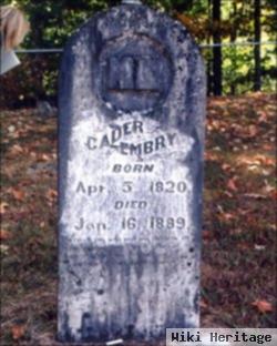 Cader Sebastian Embry, Jr