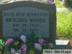 Billye Ruth Huddleston Brogdon Woods