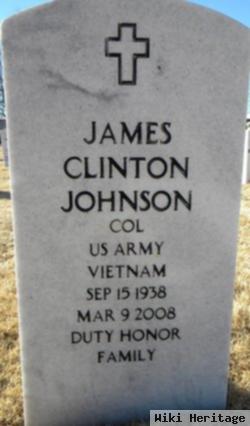 Col James Clinton Johnson