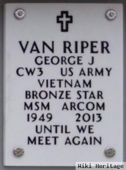 George J Van Riper