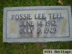 Rossie Lee Teel