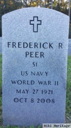 Frederick R Peer