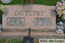 Julis H "jake" Dotzert