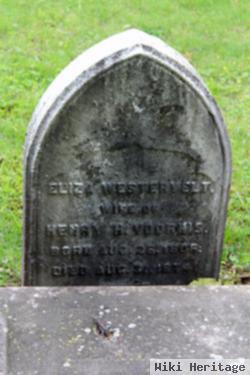 Elizabeth "eliza" Westervelt Voorhis