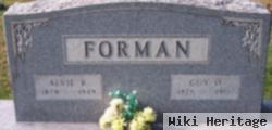 Alvie R Forman