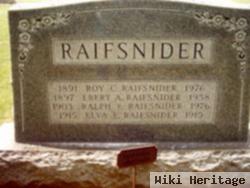 Ralph E Raifsnider