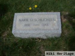 Marie O Schlichter