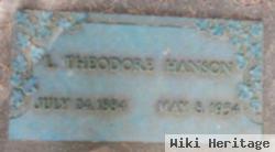 I. Theodore Hanson