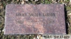 Janice Snider Gibson