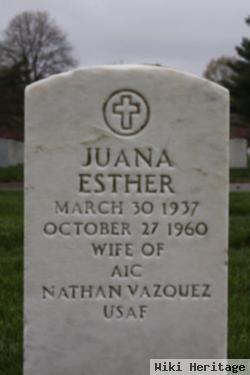 Juana Esther Vazquez