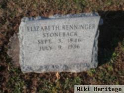 Elizabeth Renninger Stoneback