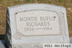 Montie Rufus Richards