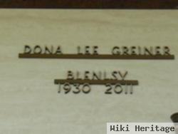 Dona Lee Greiner Blensly