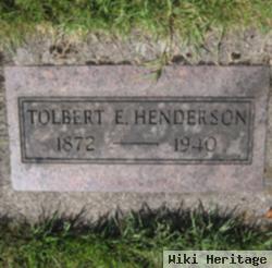 Tolbert E Henderson