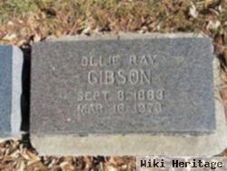 Ollie Ray Gibson