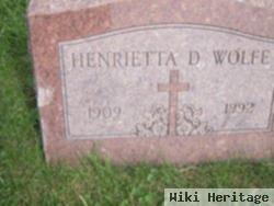 Henrietta D Wolfe