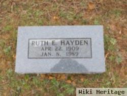 Ruth E. Hayden