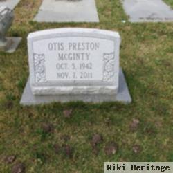 Otis Preston Mcginty