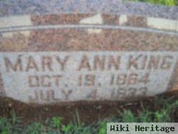 Mary Ann Klinglesmith King