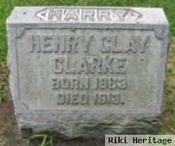 Henry Clay "harry" Clarke