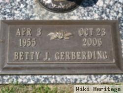 Betty J Gerberding