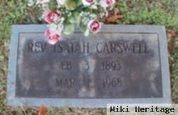Rev Isaiah Carswell