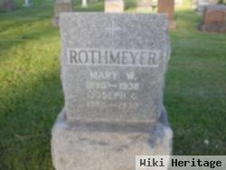 Mary W. Rothmeyer