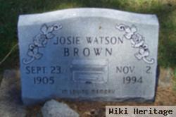 Josie Watson Brown