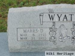 Marrs D. Wyatt