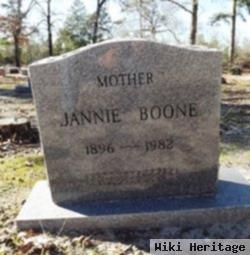 Jannie Sleet Boone