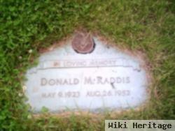 Donald M. Raddis