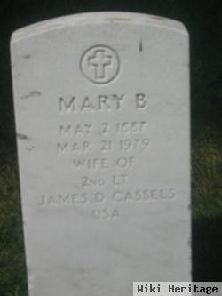 Mary B Cassels