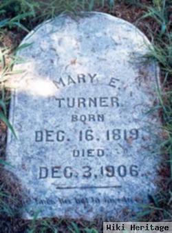 Mary Elizabeth Mallory Turner