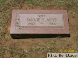 Fannie E Mote